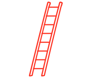 Професійні драбини для робіт на висоті