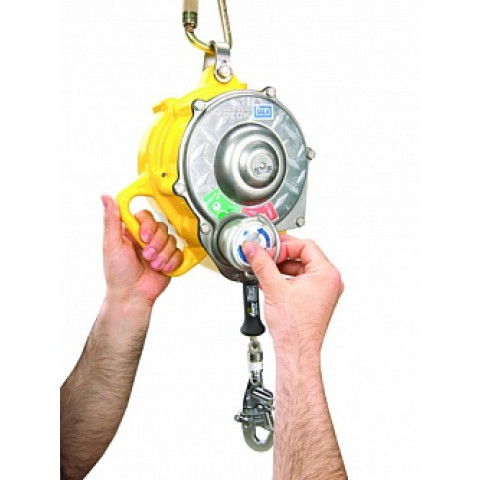 Герметичний страхувальний пристрій 3M DBI-SALA Sealed-Blok 15 м зі сталевим тросом