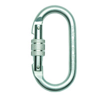 Карабін овал стальний з механічною муфтою AJ501T