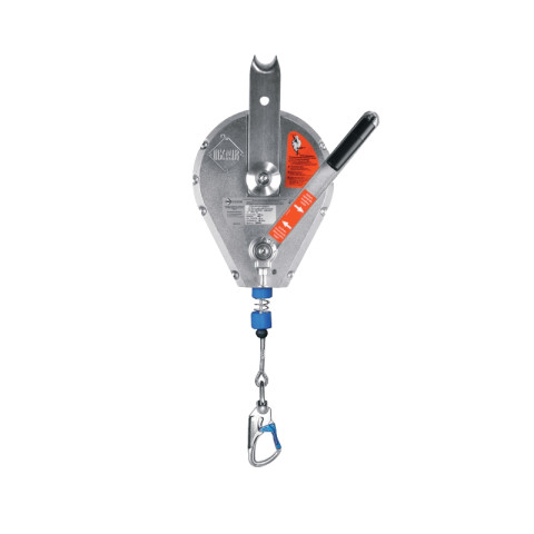 Механічний пристрій з лебідкою IKAR AUTOBLOK з нержавіючим тросом 24м HRA 24 E