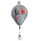 Механічний пристрій з лебідкою IKAR AUTOBLOK зі сталевим тросом 65м HRA 65 (AD565)