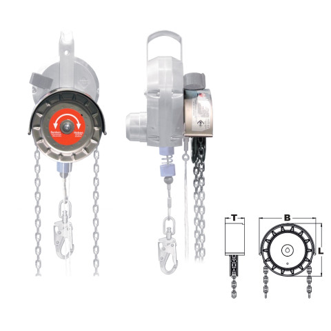 Котушка з ланцюговим приводом IKAR для механічного пристрою серії HRA S30