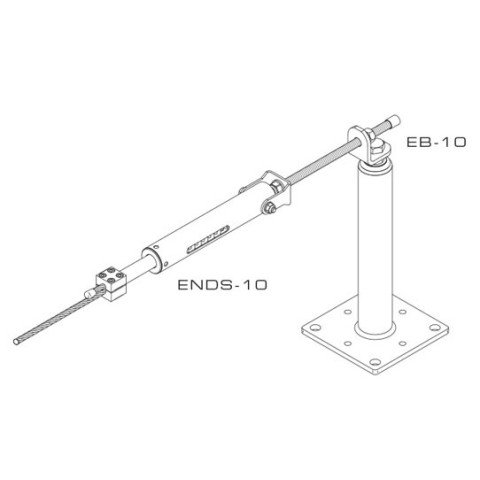 Комплект кінцевих фіксаторів INNOTECH ALLinONE з амортизатором і індикатором зриву AIO-ENDS-10