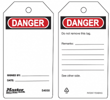 Бірка блокираторна "Danger" 4058