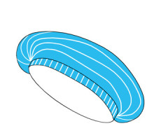 Шапочка-берет «Одуванчик» нестер./стер.