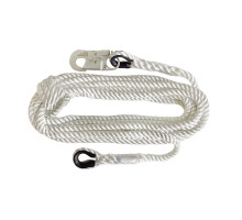 Фал канатний рятувальний з малим карабіном та петлею 12м 1ФРК12П