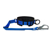 Пояс монтажний безлямковий Вертикаль ПБ (М) строп-стрічка великий карабін К55