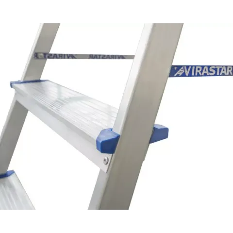 Алюмінієва одностороння стрем'янка 4 сходинки VIRASTAR NOVA VIRASTAR – Стрем'янки