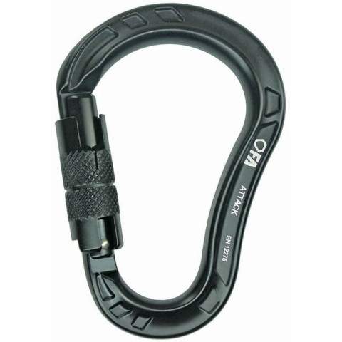 Карабін алюмінієвий з муфтою First Ascent ATTACK