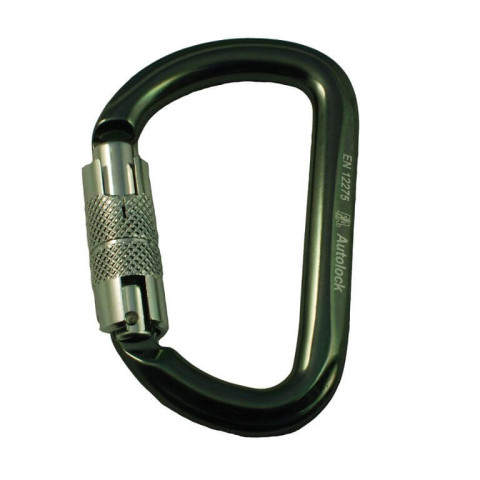 Карабін алюмінієвий з муфтою First Ascent AUTOLOCK