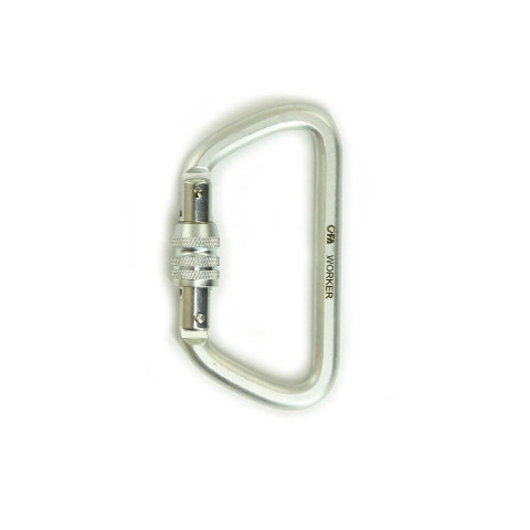 Карабін сталевий з муфтою First Ascent WORKER KEYLOCK