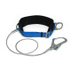 Пояс запобіжний безлямковий Sinew зі стропом із сталевого троса