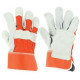 Рукавички STARLINE комбіновані спилок/бавовна E-001-OR