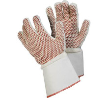 Краги термостійкі TEGERA бавовняні з нітрильною крапкою 484