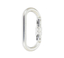 Карабін овал алюмінієвий з різьбовою муфтою S-962AS