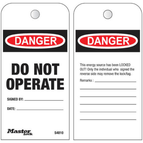 Бірка блокираторна S4810