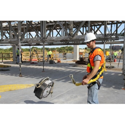 Система горизонтальної страховки на сталевому тросі EZ-LINE / 18м / (7605061)