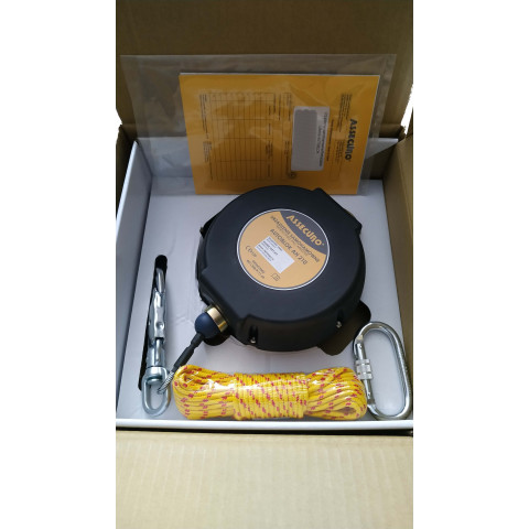 Блокуючий пристрій ASSECURO AUTOBLOK зі сталевим тросом 10-20м