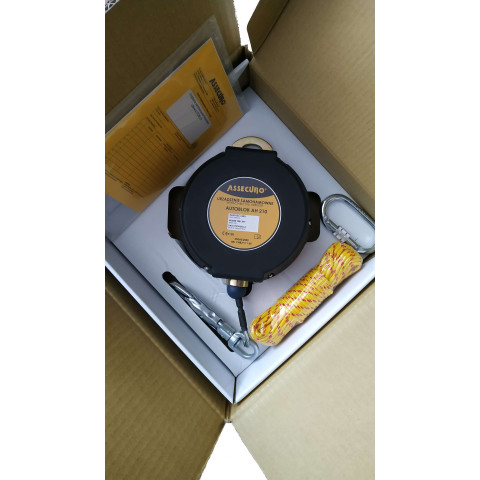 Блокуючий пристрій ASSECURO AUTOBLOK зі сталевим тросом 10-20м