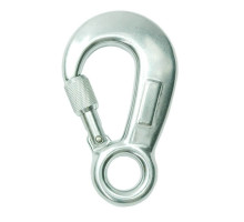 Карабін монтажний ASSECURO алюмінієвий з механічною муфтою AJ510