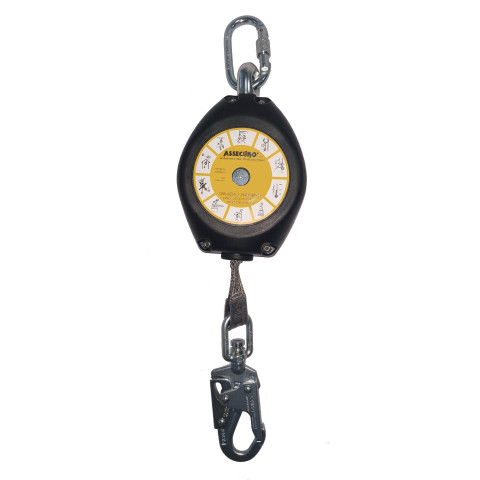 Механічний пристрій ASSECURO AUTOBLOK зі стрічкою 6м AH306T