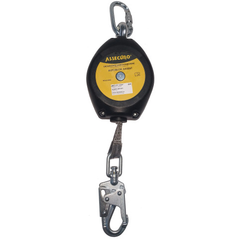 Механічний пристрій ASSECURO AUTOBLOK зі стрічкою 6м AH306T