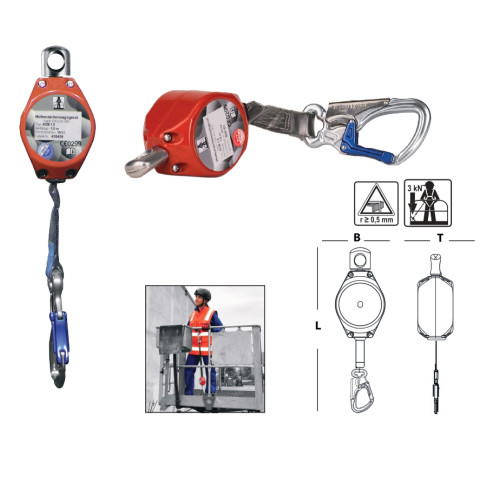 ЗІЗ втягуючого типу IKAR зі стрічкою 1,8м ACB 1,8