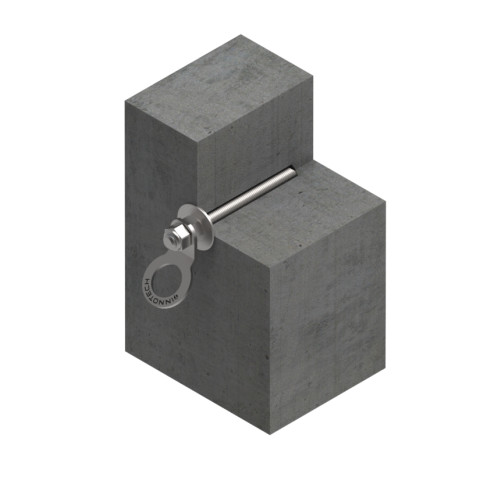 Анкерна точка INNOTECH поворотна для бетону 125мм EAP-SPAR-11-125