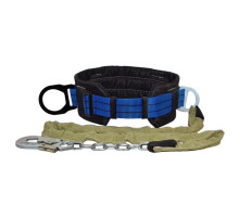 Пояс монтажний безлямковий Вертикаль ПБ (М) строп-ланцюг малий карабін К20