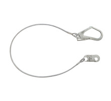 Строп із сталевого тросу та карабінами малий та великий 1СТ2