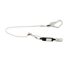 Строп із плетеного шнура регульований з амортизатором та карабінами малий та великий 1МСШ2