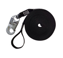 Фал стрічковий рятувальний з малим карабіном та петлею 12м ФРС12ПК1