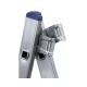 Алюмінієва двосекційна драбина DUOMAX VIRASTAR 2x11 сходинок - довжина секції 3,1 м, загальна довжина 4,48 м, вага 10,8 кг. VIRASTAR – Драбини