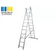 Алюмінієва двосекційна драбина DUOMAX VIRASTAR 2x11 сходинок - довжина секції 3,1 м, загальна довжина 4,48 м, вага 10,8 кг. VIRASTAR – Драбини