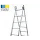 Алюмінієва двосекційна драбина DUOMAX VIRASTAR 2x12 сходинок VIRASTAR – Драбини