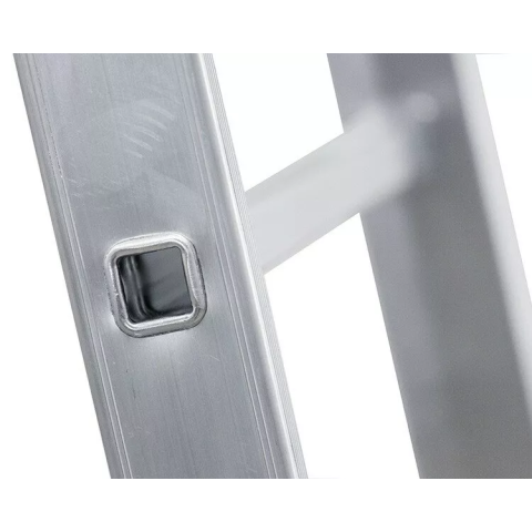 Алюмінієва односекційна драбина UNOMAX VIRASTAR 10 сходинок VIRASTAR – Драбини