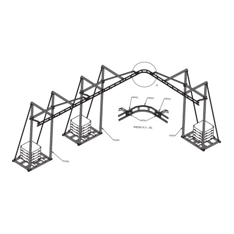 Анкерна рейкова система RJ 500 мобільна