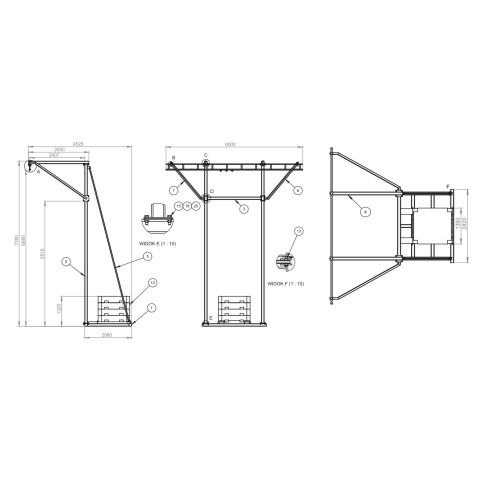 Анкерна рейкова система RJ 500 мобільна