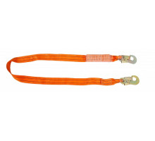 Строп-стрічка ПромСІЗ з амортизатором і 2-ма карабінами