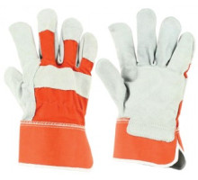 Рукавички STARLINE комбіновані спилок/бавовна E-001-OR