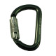 Карабін алюмінієвий з муфтою First Ascent AUTOLOCK