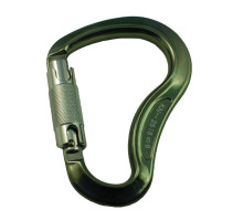 Карабін алюмінієвий з муфтою First Ascent HMS (autolock)