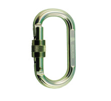 Карабін алюмінієвий з муфтою First Ascent OVALON