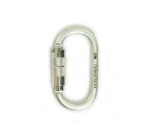 Карабін сталевий з муфтою First Ascent OVUM AUTOLOCK KEYLOCK