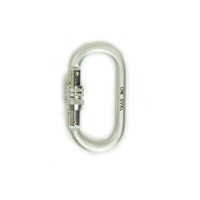 Карабін сталевий з різьбовою муфтою First Ascent OVAL