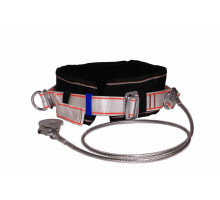 Пояс запобіжний безлямковий Sinew зі стропом із сталевого троса