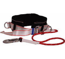 Пояс запобіжний безлямковий Sinew зі стропом з плетеного шнура
