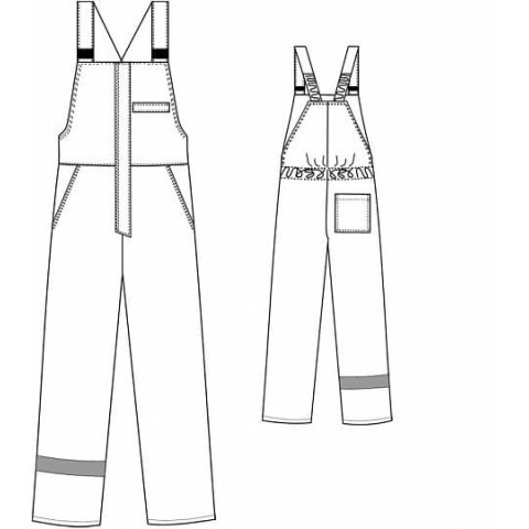 Полукомбинезон "Зима"