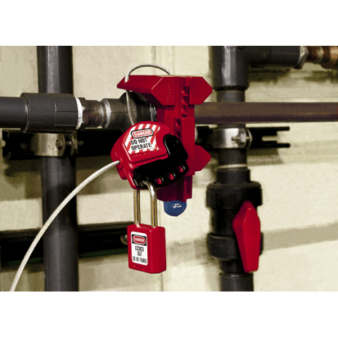 Блокиратор кабельний регульований Master Lock 1,83м S806