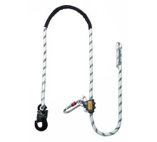 Фал страхувальний ASSECURO з регулюванням довжини MANUFIX з карабіном AJ561 15м AF784-150